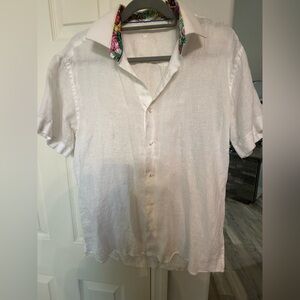 Men’s large Bertigo button down casual shirt great condition